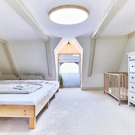 Lejlighed Fewo1846 - Im Seglerhaus - Familienfreundliche Altbauwohnung Mit 2 Schlafzimmern Und Hafenblick Flensborg